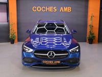 Usado Mercedes C220 200 CV (147 kW) 2022 Azul Familiar