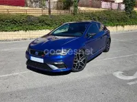 Usado Seat Leon SC FR 184 CV (135 kW) 2017 Azul Utilitario