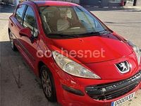 Usado Peugeot 207 90 CV (66 kW) 2007 Rojo Berlina