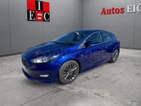 Usado Ford Focus ST-Line 125 CV (91 kW) 2017 Azul Berlina