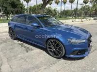 Usado Audi RS6 Performance 605 CV (444 kW) 2018 Azul Familiar