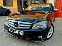 Usado Mercedes C180 Avantgarde 156 CV (114 kW) 2008 Negro Berlina