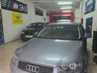 Usado Audi A3 Ambition 140 CV (102 kW) 2003 Gris / plata Utilitario