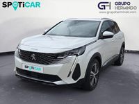 Usado Peugeot 3008 Allure 130 CV (95 kW) 2021 Blanco SUV