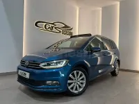 Usado VW Touran Sportline 150 CV (110 kW) 2017 Azul Monovolumen