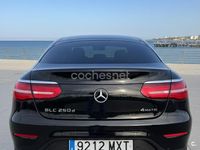 Usado Mercedes GLC250 204 CV (150 kW) 2019 Negro Coupe