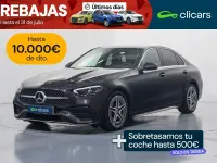 Usado Mercedes C200 204 CV (150 kW) 2022 Negro Berlina