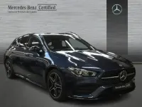 Usado Mercedes CLA200 AMG line 150 CV (110 kW) 2023 Azul Coupe
