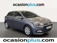 Usado Hyundai i20 75 CV (55 kW) 2015 Gris Utilitario