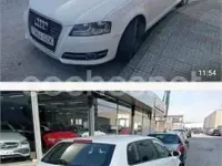 Usado Audi A3 Ambiente 105 CV (77 kW) 2010 Blanco Utilitario