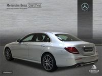 Usado Mercedes E220 AMG line 194 CV (142 kW) 2020 Plata iridio Berlina