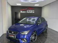 Usado Seat Ibiza FR 115 CV (84 kW) 2019 Azul Utilitario