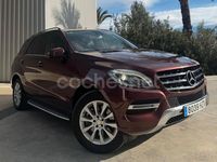Usado Mercedes ML350 306 CV (225 kW) 2014 Granate SUV
