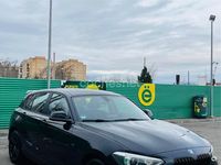 Usado BMW 116 Sport Line 136 CV (100 kW) 2014 Negro Utilitario
