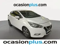 Usado Nissan Micra Acenta 90 CV (66 kW) 2018 Blanco Utilitario