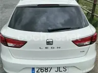 Usado Seat Leon ST CONNECT 110 CV (80 kW) 2016 Blanco Familiar