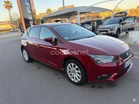 Usado Seat Leon Style 105 CV (77 kW) 2013 Rojo Berlina