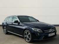 Usado Mercedes C200 186 CV (136 kW) 2020 Azul Familiar