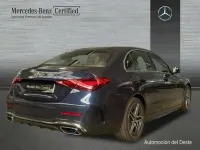 Usado Mercedes C220 AMG line 200 CV (147 kW) 2024 Azul Berlina