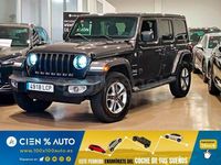 Usado Jeep Wrangler Unlimited Sahara 200 CV (147 kW) 2019 Gris / plata SUV