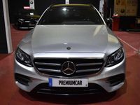 Usado Mercedes E200 150 CV (110 kW) 2018 Plateado Familiar