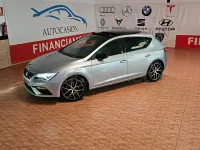 Usado Seat Leon FR 190 CV (139 kW) 2019 Gris / plata Berlina