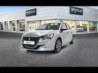 Usado Peugeot 208 Active 100 CV (73 kW) 2023 Gris Utilitario