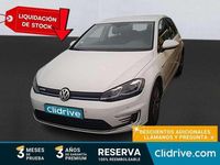 Usado VW e-Golf 100 kW (136 CV) 2020 Blanco Utilitario