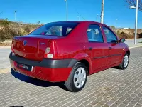 Usado Dacia Logan Lauréate 90 CV (66 kW) 2008 Granate Berlina