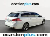 Usado Peugeot 308 SW GT-line 131 CV (96 kW) 2018 Blanco Familiar