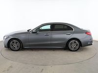 Usado Mercedes C220 AMG line 220 CV (161 kW) 2022 Gris Berlina