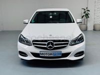 Usado Mercedes E200 136 CV (100 kW) 2015 Blanco Berlina