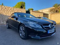Usado Mercedes E200 184 CV (135 kW) 2013 Negro Descapotable