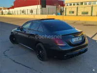 Usado Mercedes C220 AMG line 170 CV (125 kW) 2014 Negro Berlina