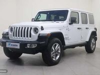 Usado Jeep Wrangler Sahara 200 CV (147 kW) 2020 Blanco SUV