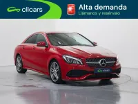 Usado Mercedes CLA180 122 CV (89 kW) 2018 Rojo Berlina