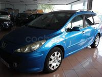 Usado Peugeot 307 110 CV (80 kW) 2007 Azul Familiar
