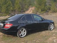 Usado Mercedes C200 Classic 122 CV (89 kW) 2007 Negro Berlina