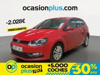 Brugt VW Polo 75 HK (55 kW) 2016 Rød