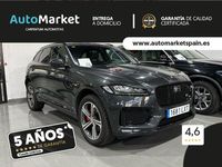Usado Jaguar F-Pace R-Sport 300 CV (220 kW) 2018 Gris / plata SUV
