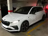 Usado Skoda Scala Monte Carlo 150 CV (110 kW) 2024 Blanco Utilitario