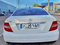 Usado Mercedes C220 170 CV (125 kW) 2012 Blanco Coupe
