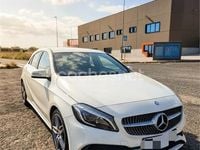 Usado Mercedes A180 AMG line 122 CV (89 kW) 2017 Blanco Berlina