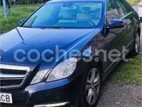 Usado Mercedes E220 Avantgarde 170 CV (125 kW) 2011 Azul Berlina