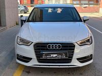 Usado Audi A3 Attraction 110 CV (80 kW) 2014 Blanco Berlina