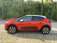 Usado Citroën C3 Feel 75 CV (55 kW) 2017 Naranja Berlina