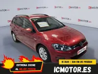 Usado VW Golf VII 110 CV (80 kW) 2014 Naranja Familiar
