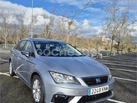 Usado Seat Leon ST Reference 115 CV (84 kW) 2018 Gris / plata Familiar