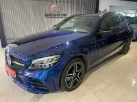 Usado Mercedes C200 160 CV (117 kW) 2020 Azul Familiar