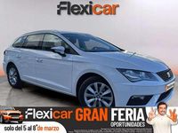 Usado Seat Leon ST Style 116 CV (85 kW) 2019 Blanco Familiar
